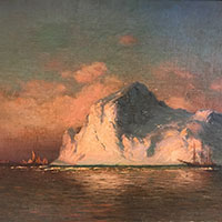 William Bradford (1823-1892) Sunset in the Arctic, n.d.